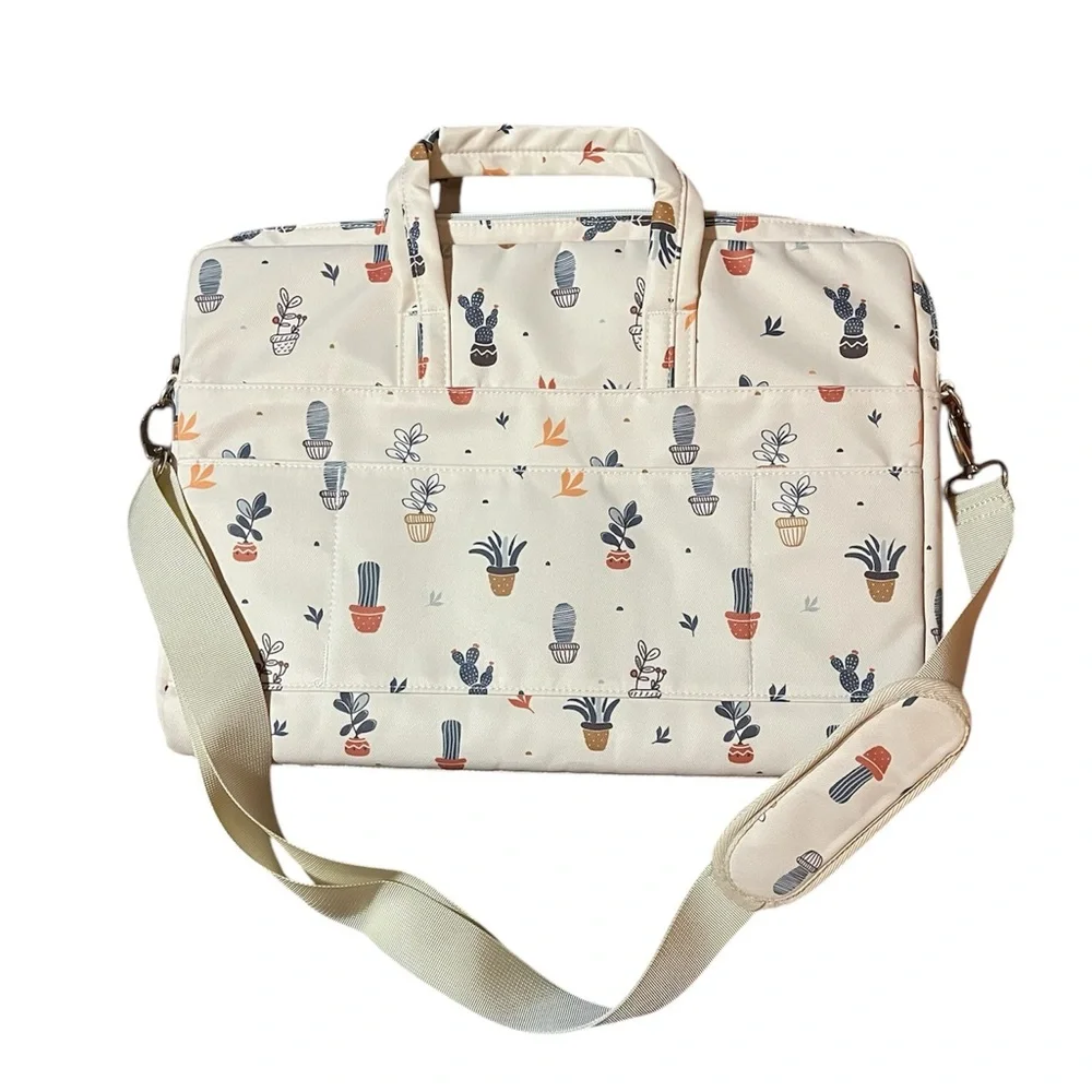 NEW Succulent Plant Print Laptop Bag
